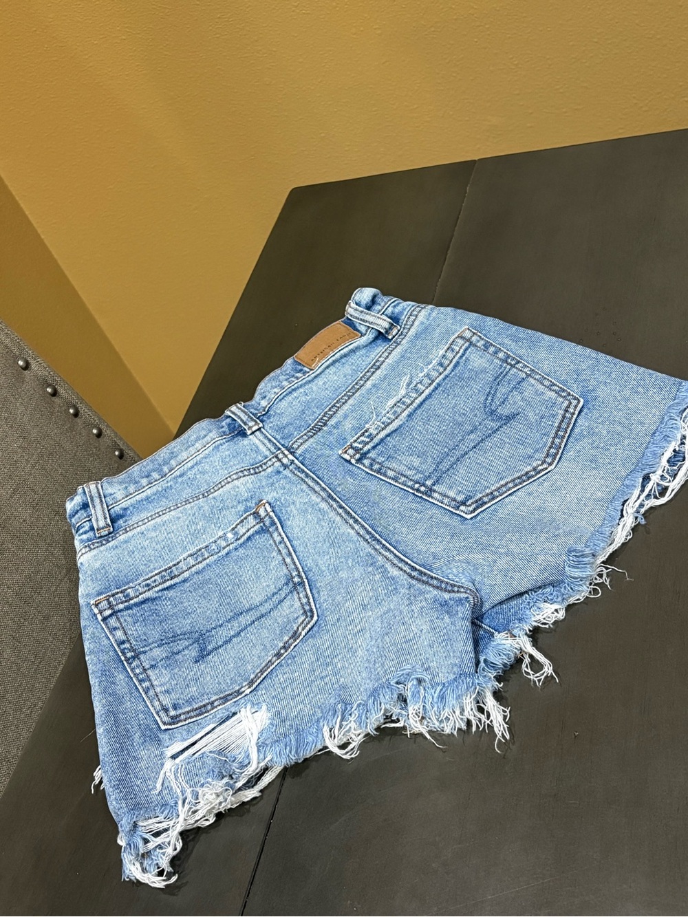 American Eagle Distressed Denim Shorts
